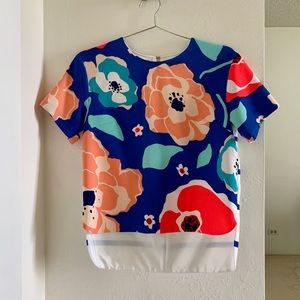 Kate Spade crop shirt